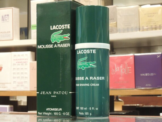 Lacoste Jean Patou Mousse a Raser / Shaving Foam 165ml | Etsy