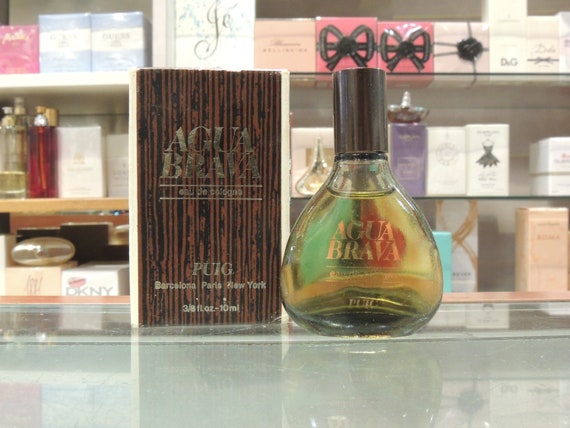 Agua Brava Puig Eau De Cologne 10ml Miniature Vintage Very Rare Etsy