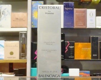 Cristobal pour Homme - Balenciaga Duschgel 200 ml - Vintage Sehr selten