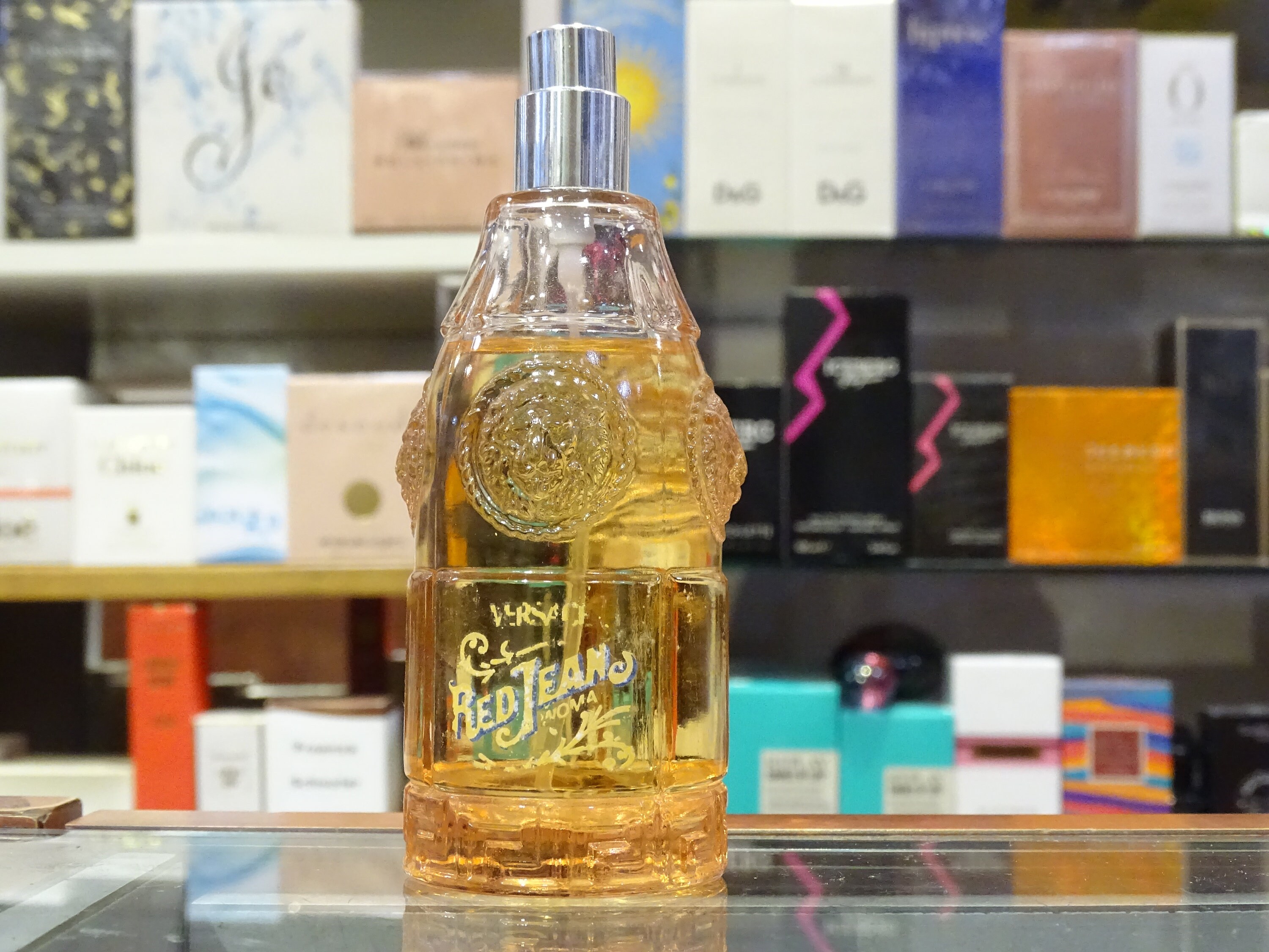 Red jeans versace perfume new arrivals