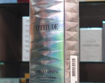 Attitude Giorgio Armani Eau De Toilette 50ml Edt Homme Spray Original 100 Etsy