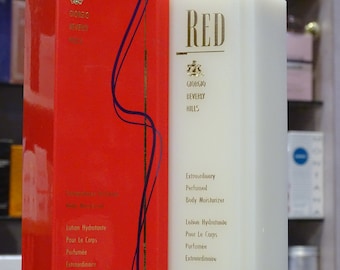 Red Giorgio Beverly Hills – Außergewöhnliche parfümierte Körperfeuchtigkeitscreme 250 ml – Vintage, sehr selten