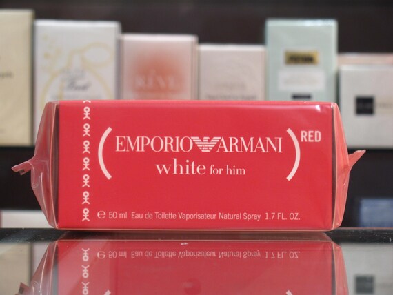 emporio armani white for him