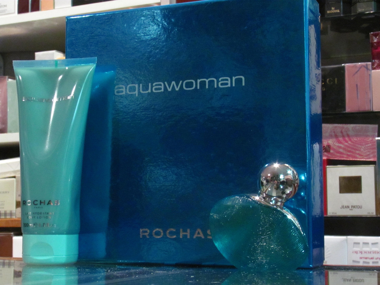 Aquawoman Rochas Set: Eau de Toilette 50ml Edt Spray Body | Etsy