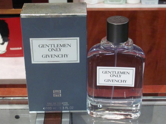 Gentlemen Only Givenchy Eau De Toilette 100ml Edt Spray Vintage Very Rare Etsy Canada