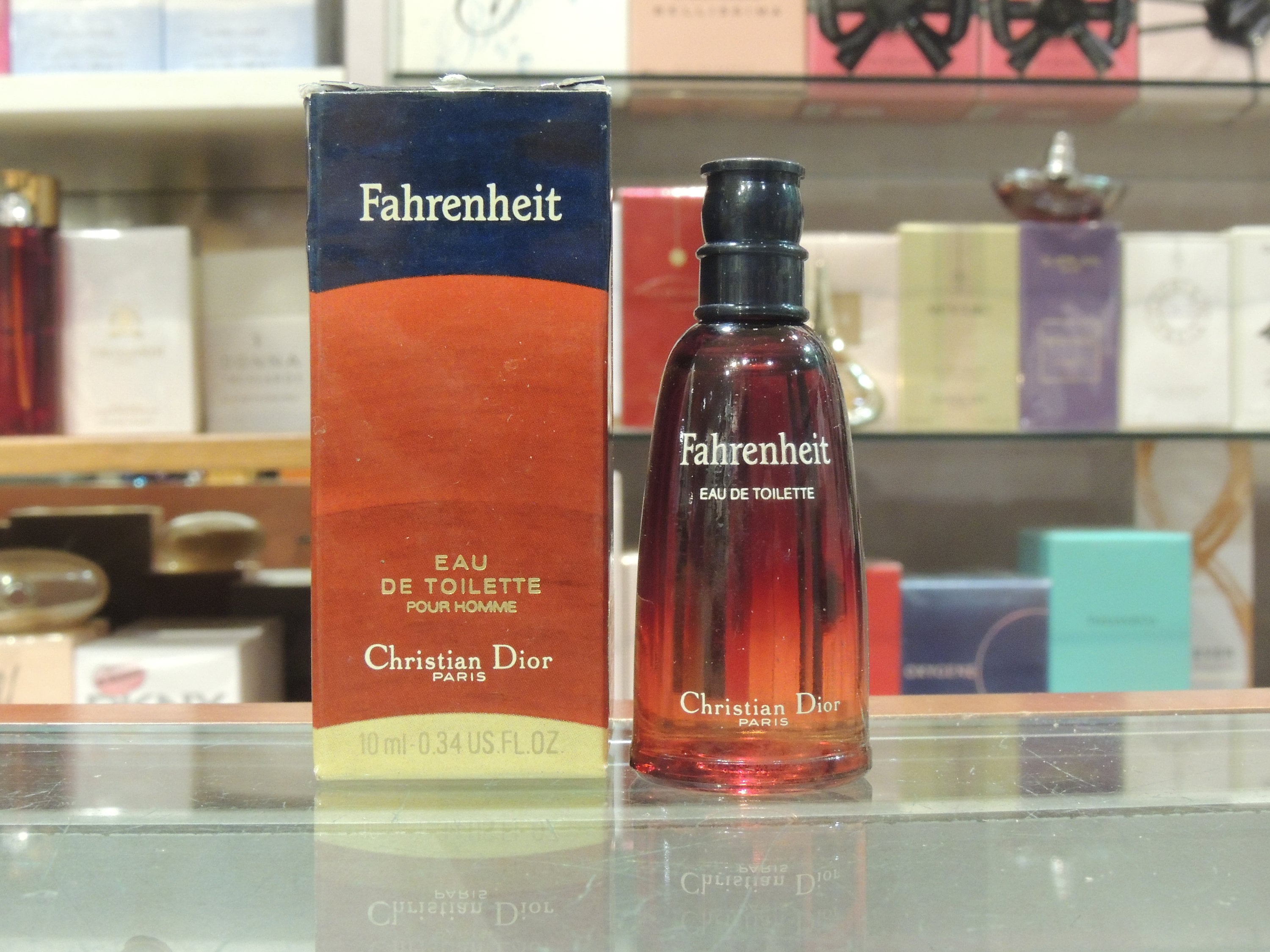 Fahrenheit Christian Dior Eau de Toilette 10ml Miniature - Etsy 日本