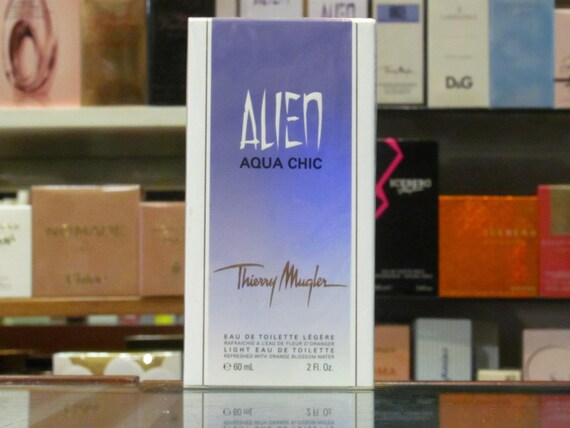 Alien Aqua Chic Thierry Mugler Eau De Toilette Legere 60ml Edt Spray Very Rare Etsy