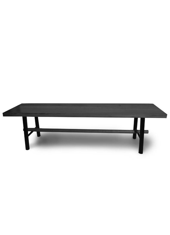 Seat Bench Dennis 2 M Lang Oak Bench Solid Wood Etsy