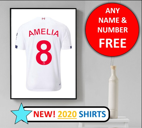 personalised liverpool top