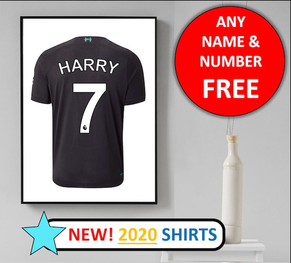 personalised liverpool shirt 2018