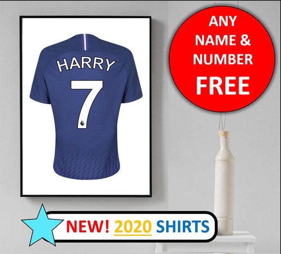 personalised tottenham kit