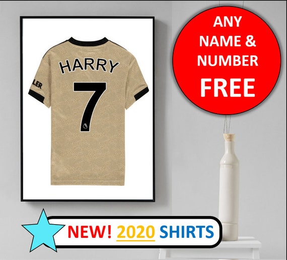 manchester united kit with own name