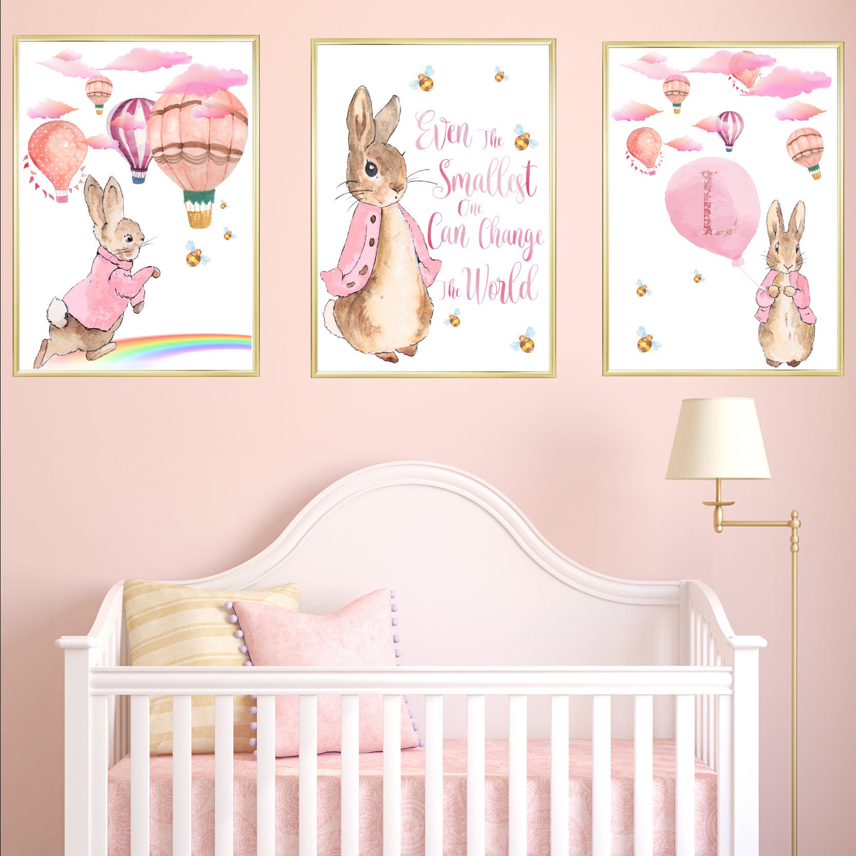 bunny baby room decor