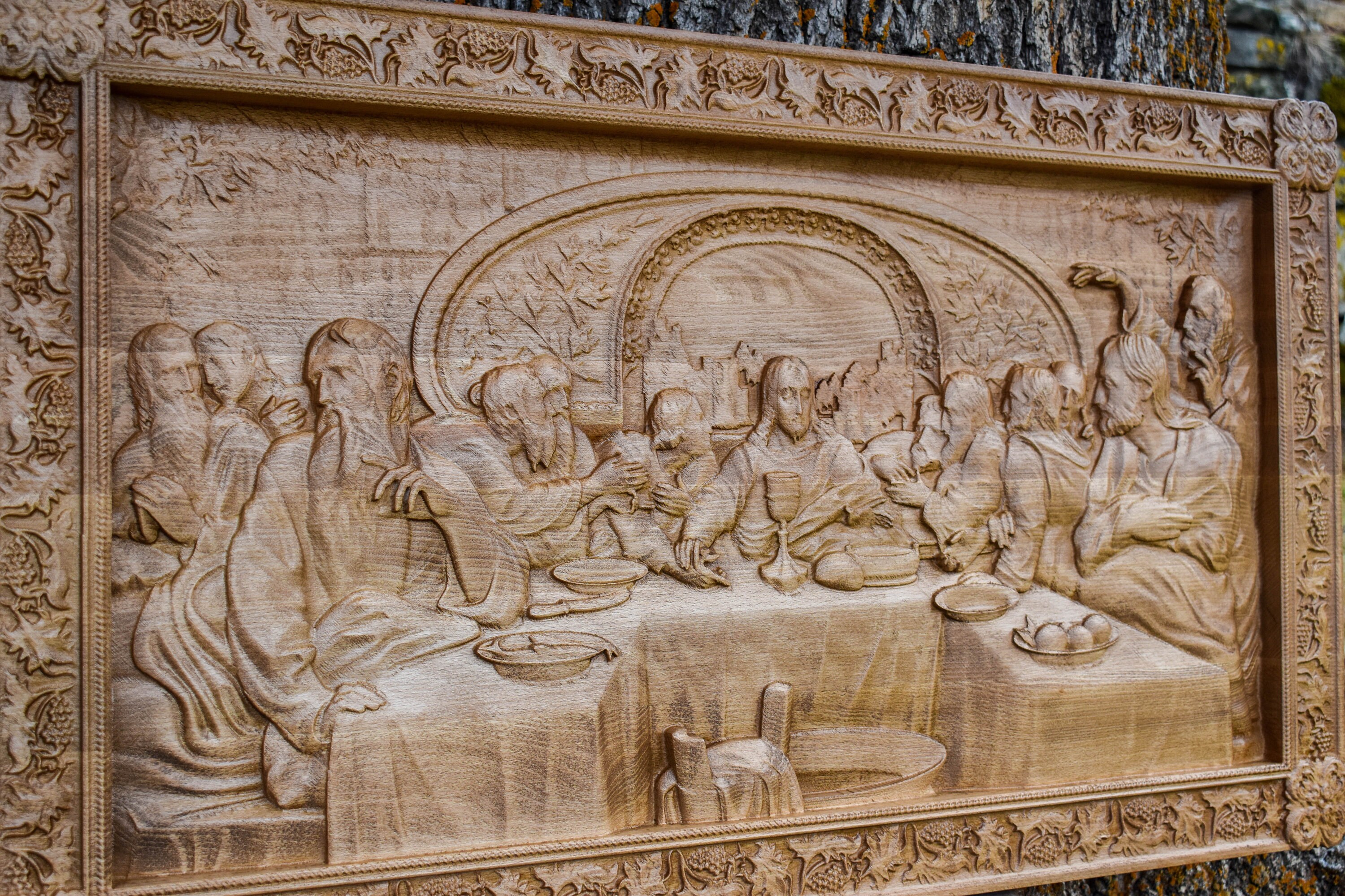 Jesus Last Supper Wall Art Last Supper Set Jesus and Etsy