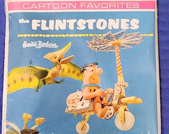 VTG 1962 SEALED View-Master GAF Flintstones Cartoon favorieten Hanna Barbera B514
