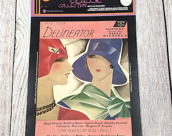 VTG Butterick Iron On Transfer DELINEATOR Americana May 1928 Classic Collection