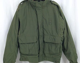 Vintage I Spiewak MA-1 Bomber Jacket - US Air Force Grey, Medium
