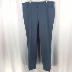 Neu mit Etikett Levis 517 70er Jahre Saddleman Boot Cut Hose Jeans 46x34 Blau USA