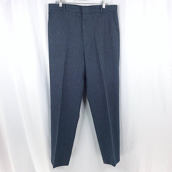 Vintage 1970s Levis Action Slacks Pants Mens Size 36x34 Blue