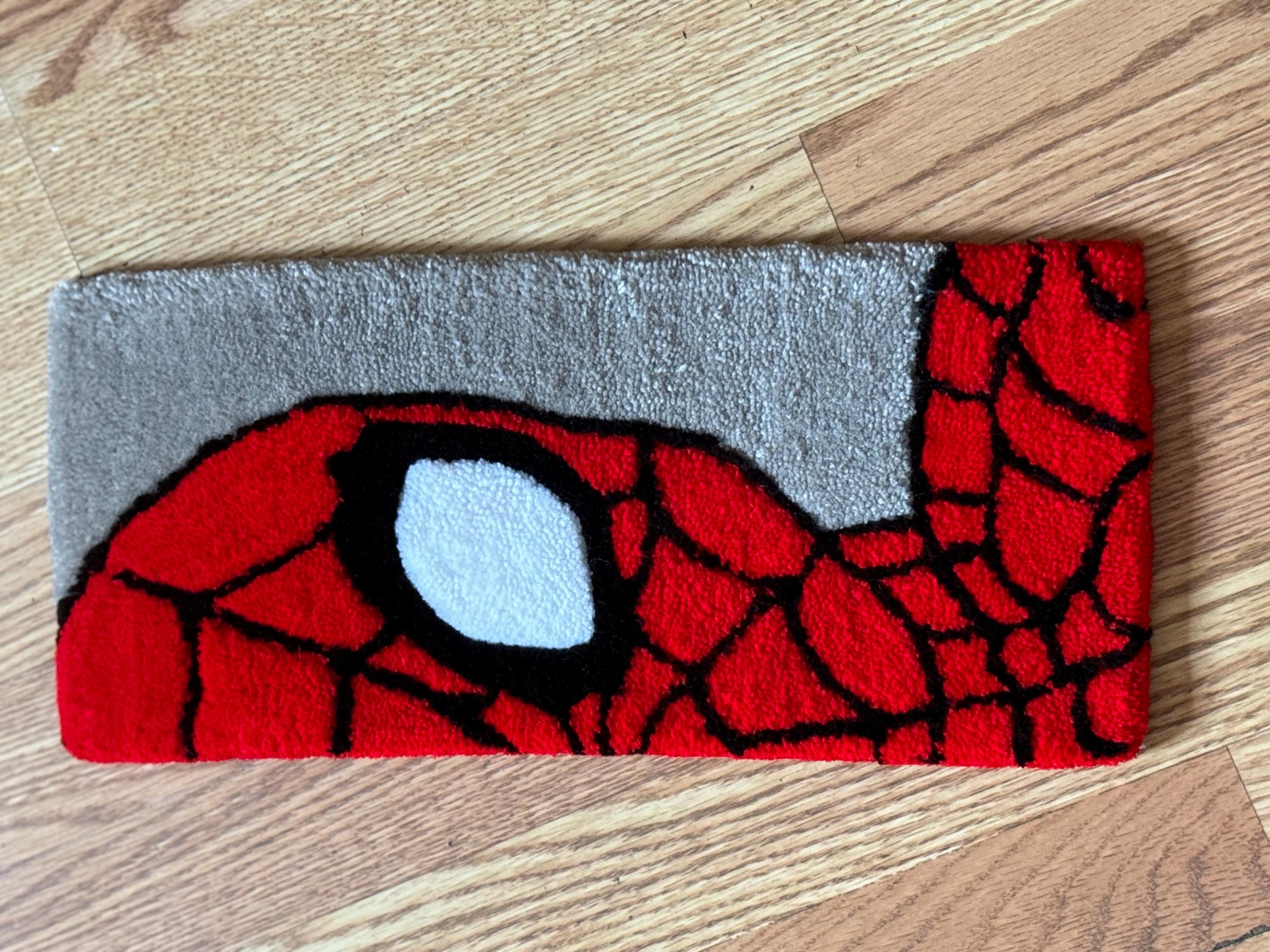 Spiderman Keyboard Rug/desk Accessories/handmade Rug - Etsy