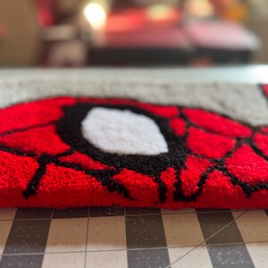 Spiderman Keyboard Rug/desk Accessories/handmade Rug - Etsy