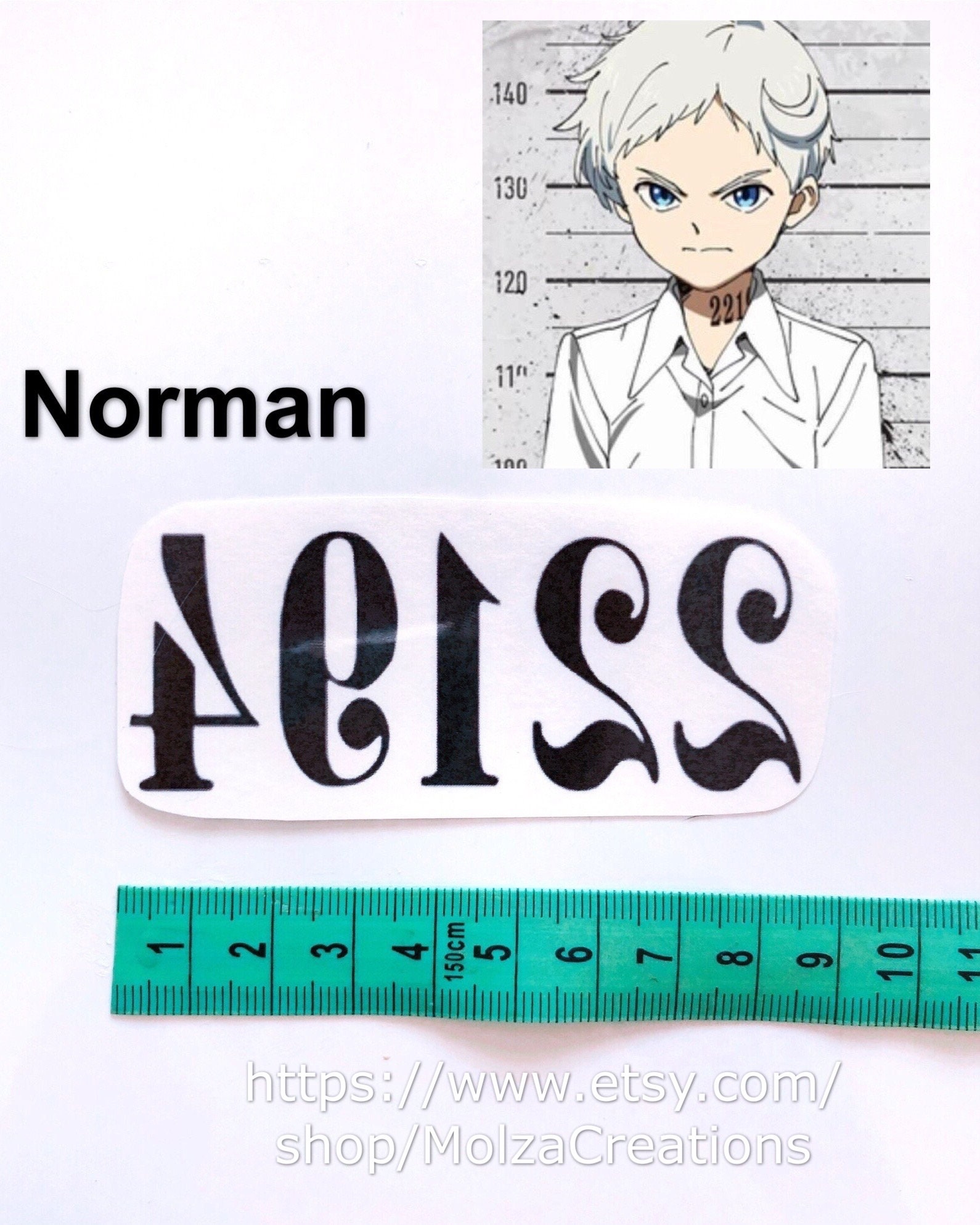The Promised Neverland Norman Tattoo (Set of 2) – TattooIcon