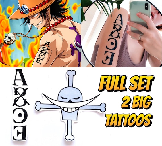 FREE SHIPPING Ace Tattoo Set 