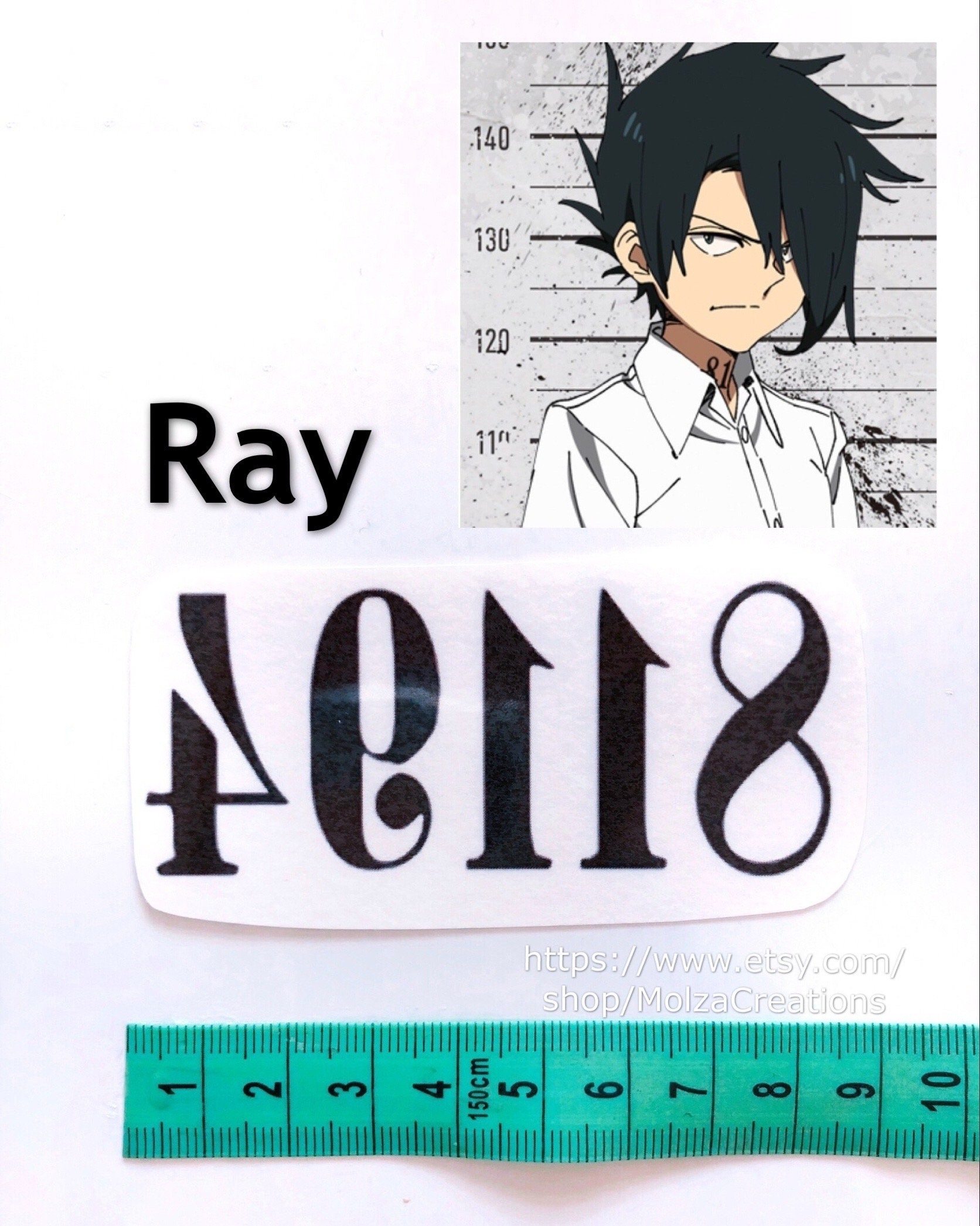 The Promised Neverland Ray Tattoo (Set of 2) – TattooIcon