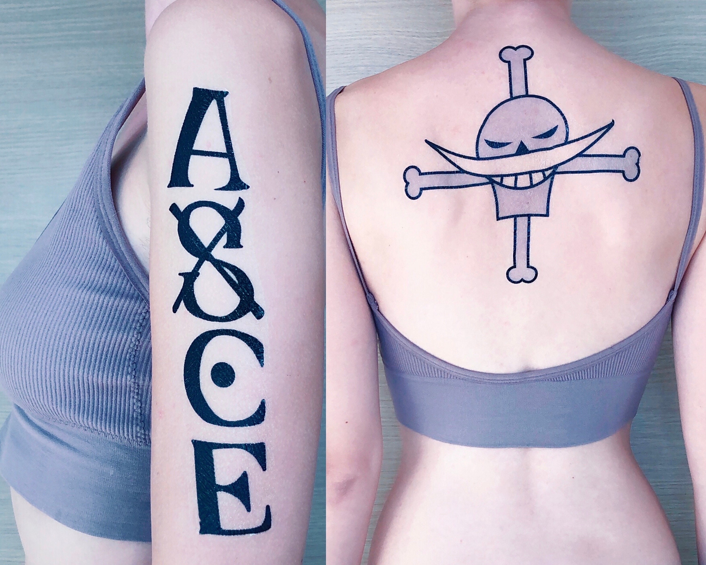 ace and portgas d. ace image  One piece tattoos, One piece ace, One piece  manga