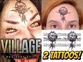 Daniela, Bela, Cassandra temporary tattoos, set of 2 product logo