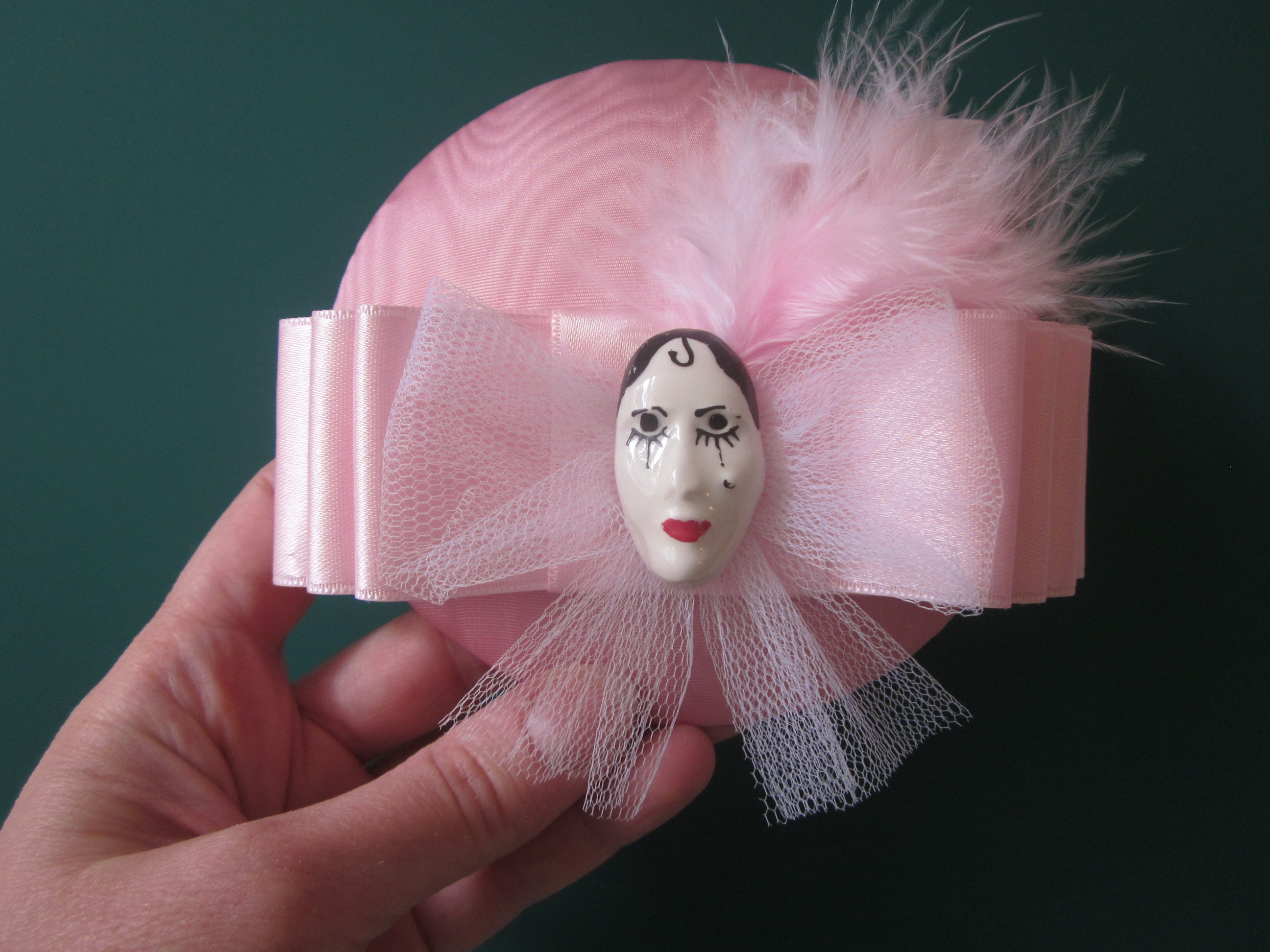Damen Fascinator Hut – Elegant & Retro Mit Schleier Für Hochzeit & Party