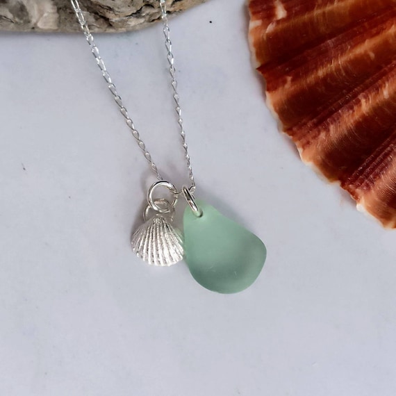 Silver Shell Necklace. Handmade Jewellery. Gift for Her. Seashell Necklace. Beach Wedding. Silver Shell Pendant. Sterling Silver Shell Etsy Canada