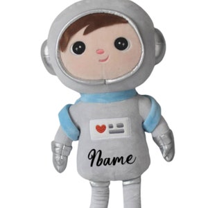 Peluche astronaute doudou 46 cm personnalisé doudou bébé image 1