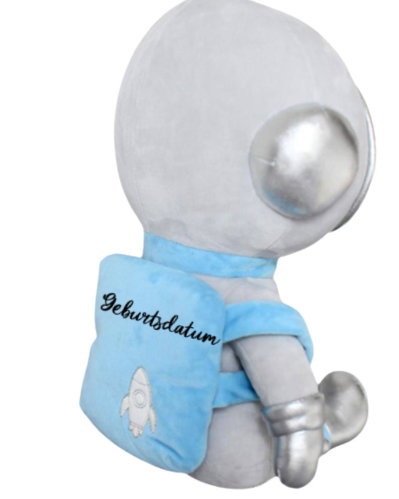 Peluche astronaute doudou 46 cm personnalisé doudou bébé image 3