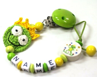 Collar chupete llamado Frog King