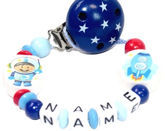 Pacifier chain with the name Universe