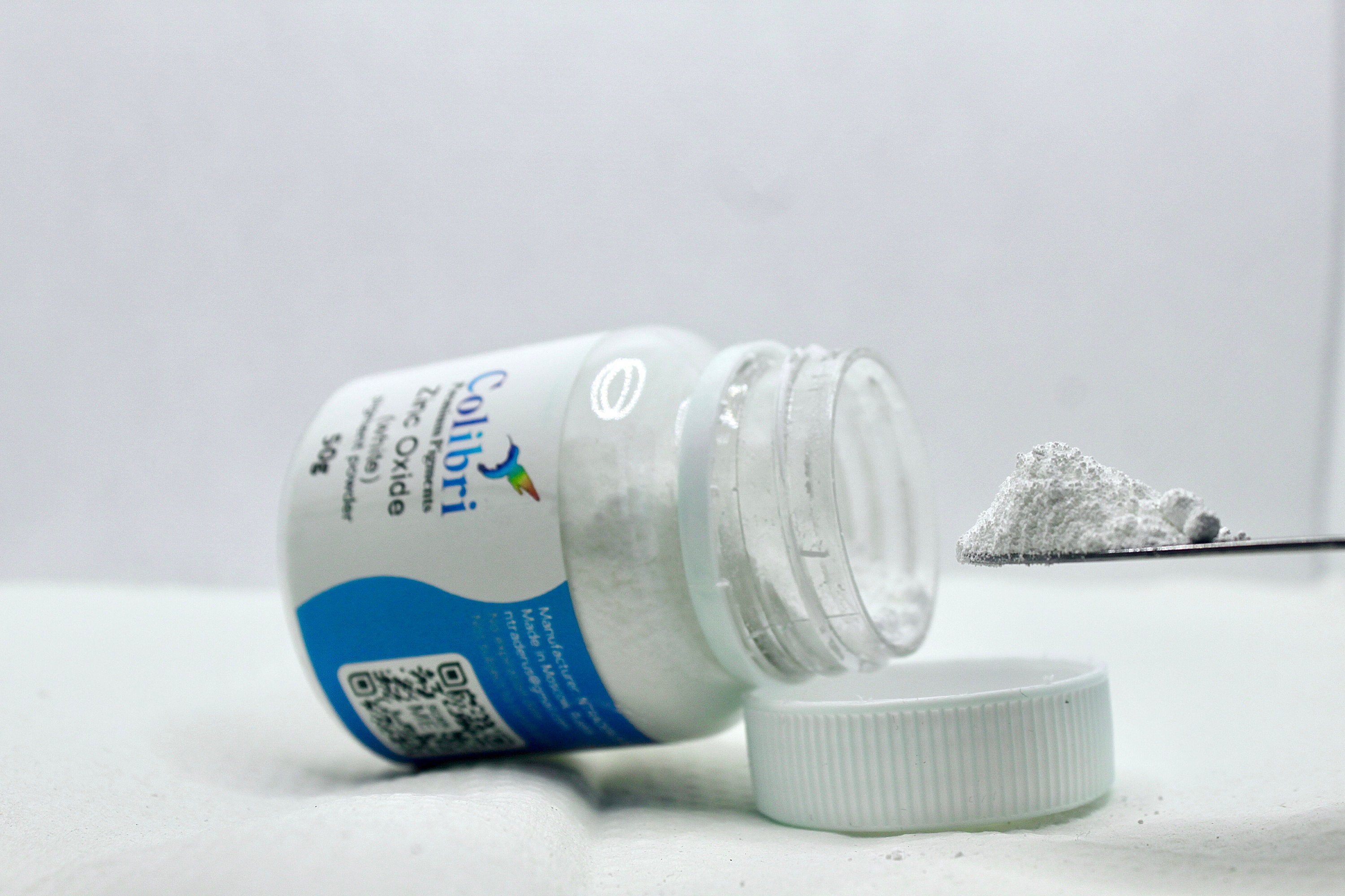 White Zinc Oxide Pigment Dry Powder 50g 0.11lb jar Colibri Etsy