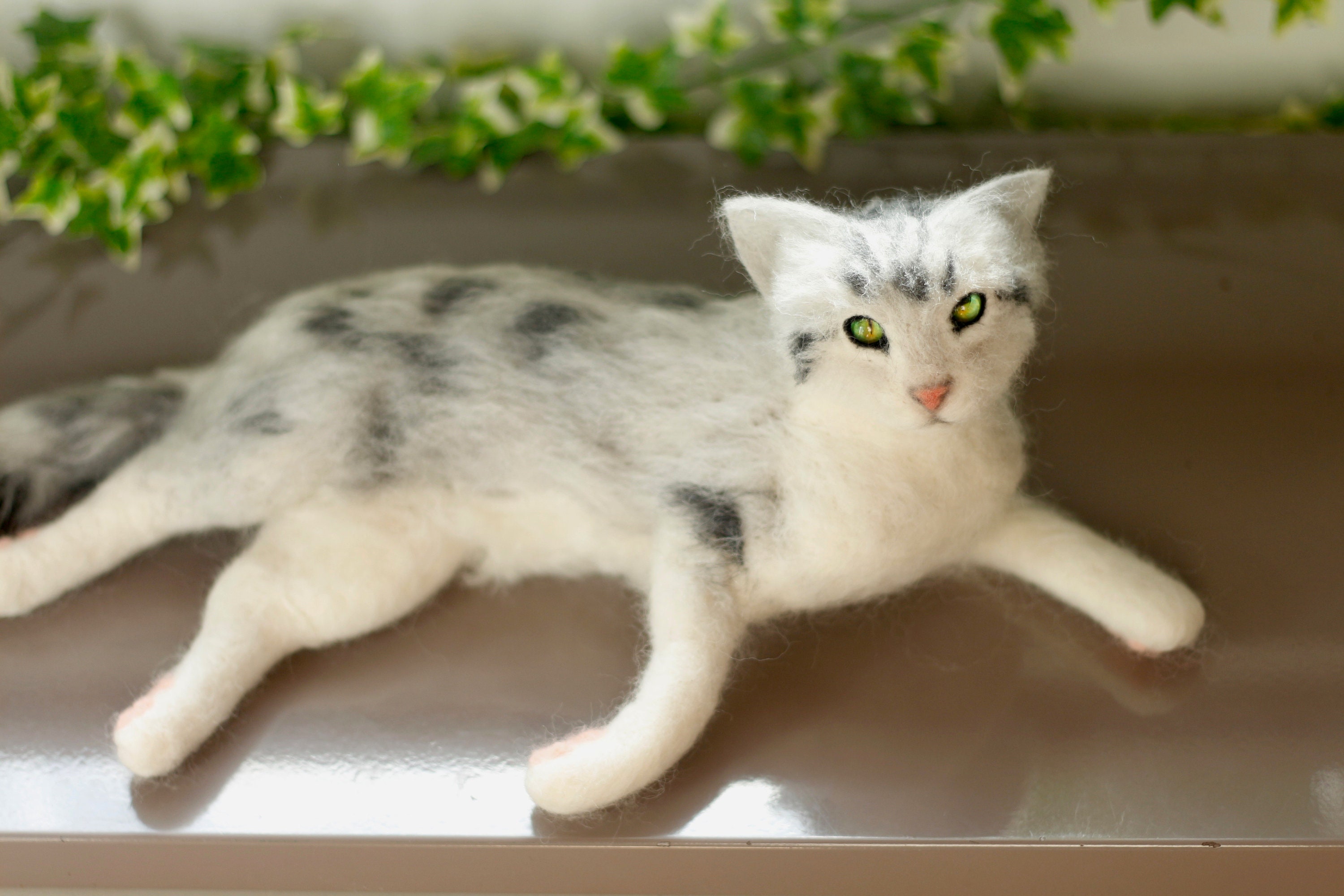 Needle Felted Cat Tutorial Realistic Cat Tutorial PDF Etsy