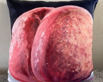 Pornographic Peachstess-Pillow