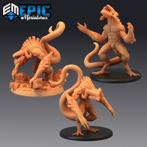 Cave Beast, 2032-2034, Dwarven Mines, Large Miniature, Epic miniatures, Dungeon and Dragons, RPG, Dnd, Pathfinder, Dnd Fathers Day gift