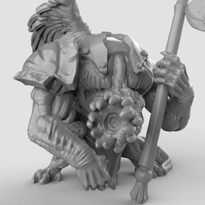 Demon Prince, by Duncan Shadow Dnd, Dungeon and Dragon Mini, Tabletop Miniature, Miniature, Fantasy Miniatures,