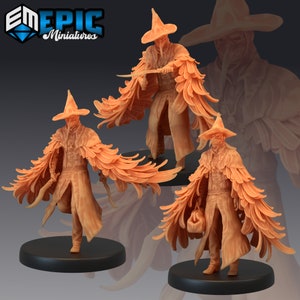 Plague Doctors 624-626, Dwarven Mines, Medium Miniature, Epic miniatures, Dungeon and Dragons, RPG, Dnd, Pathfinder, Plague Bearer, Dnd Doc