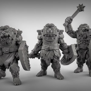 BugBear Miniature by Duncan Shadow Dnd, Dungeon and Dragon Mini, Tabletop Miniature, Fantasy Miniature