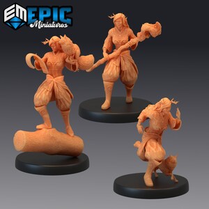 Forest Druid 1491-1493, Medium Miniature, Epic miniature, Dungeon and Dragons, RPG, Dnd, Pathfinder, monsters,