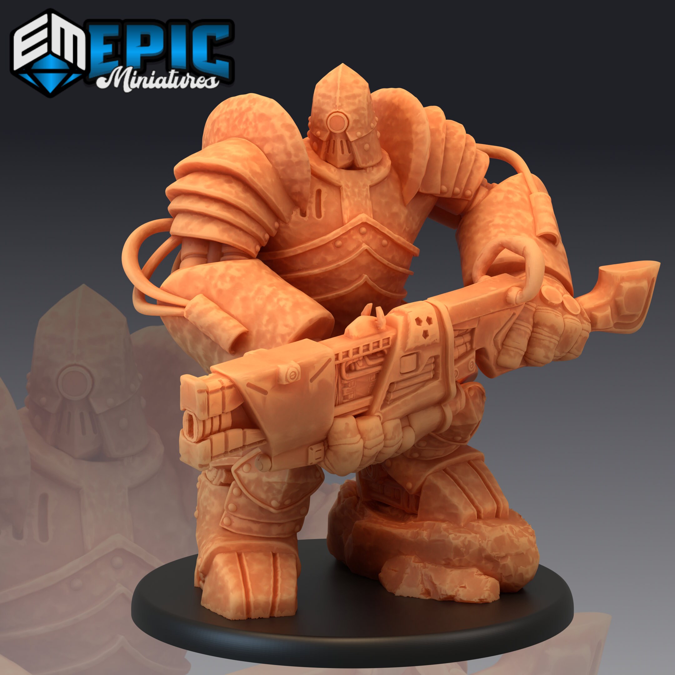 Iron Juggernaut Miniatures | 28mm-32mm | Resin 3D Printed Construct ...