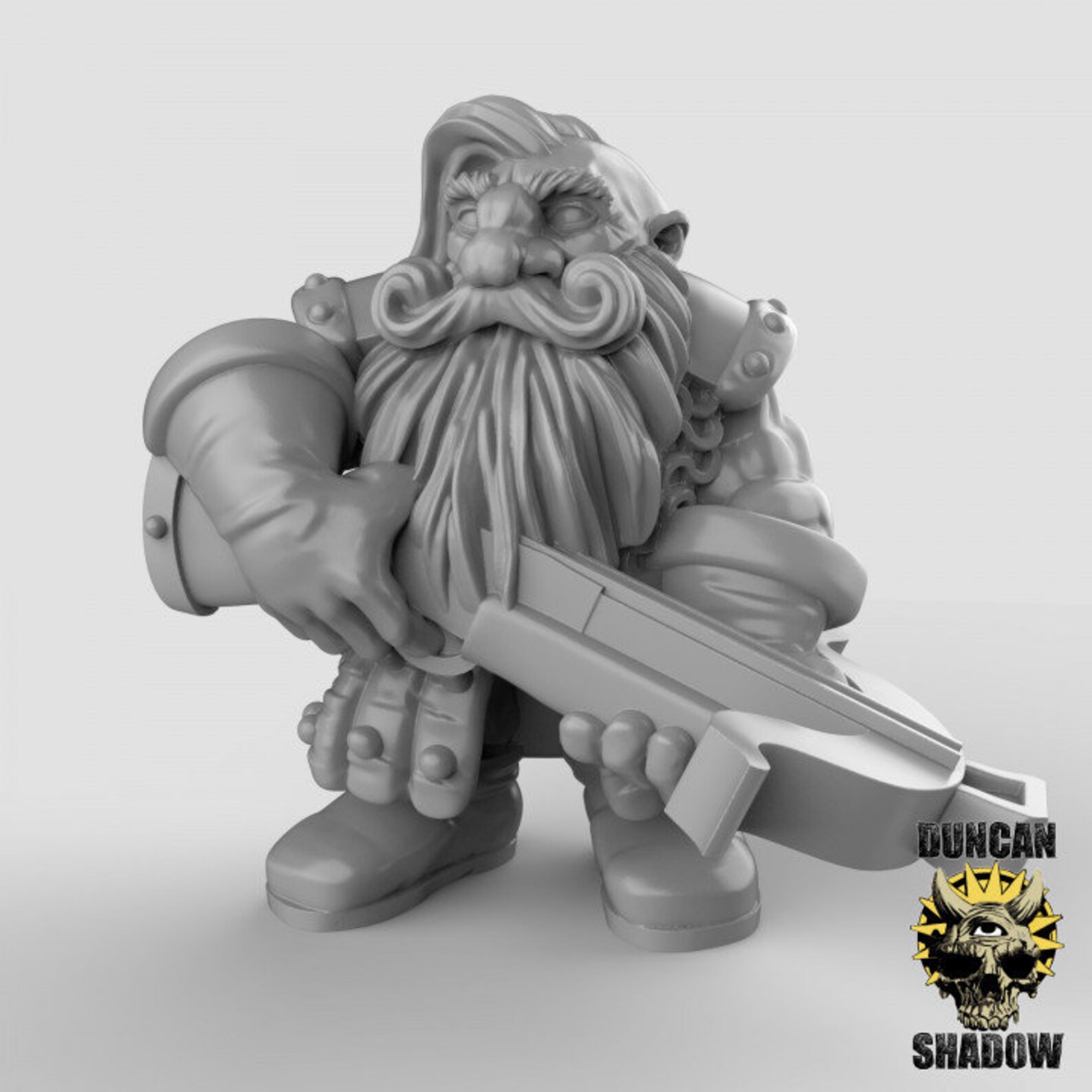 Dwarf Ranger Miniature | 28mm-32mm | 3D Printed Resin Dwarf Ranger ...