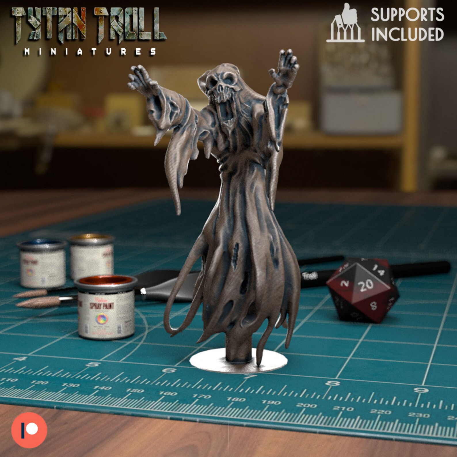 28/32mm, Spectre Bundle, Tytantroll Minitures, Dungeon and Dragons, RPG ...