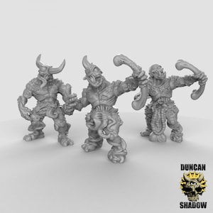 D0201-D0203 Duncan shadow, Dnd Plague Archer, Plague Zombies, Human Plague Monster, Dnd Plague Zombies, Dnd Plague Demon,