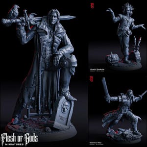 The Crow Avenger, The Ghostly Prankster, The Monster&#39;s Bane, 32mm Scale, Horror Miniature, Horror Movie, Film Miniature , Horror, Undead.