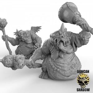 Duncan Shadow, Giant Plague shaman, Plague Giant, Plague Wizard, Demonic Plague Mini, Giant Plague Mini, Dnd Miniature Plague Monster